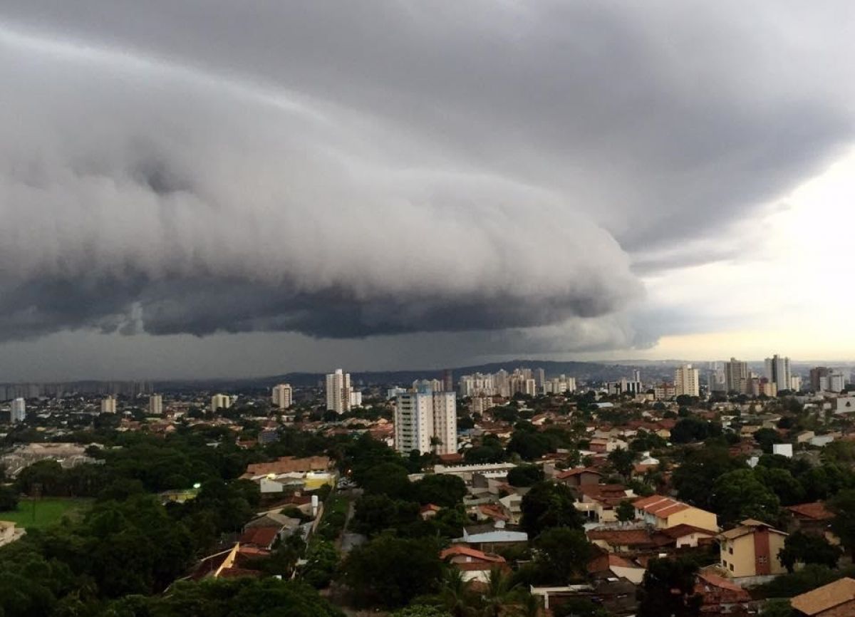 Ciclone no Sudeste pode provocar temporais em Goiás